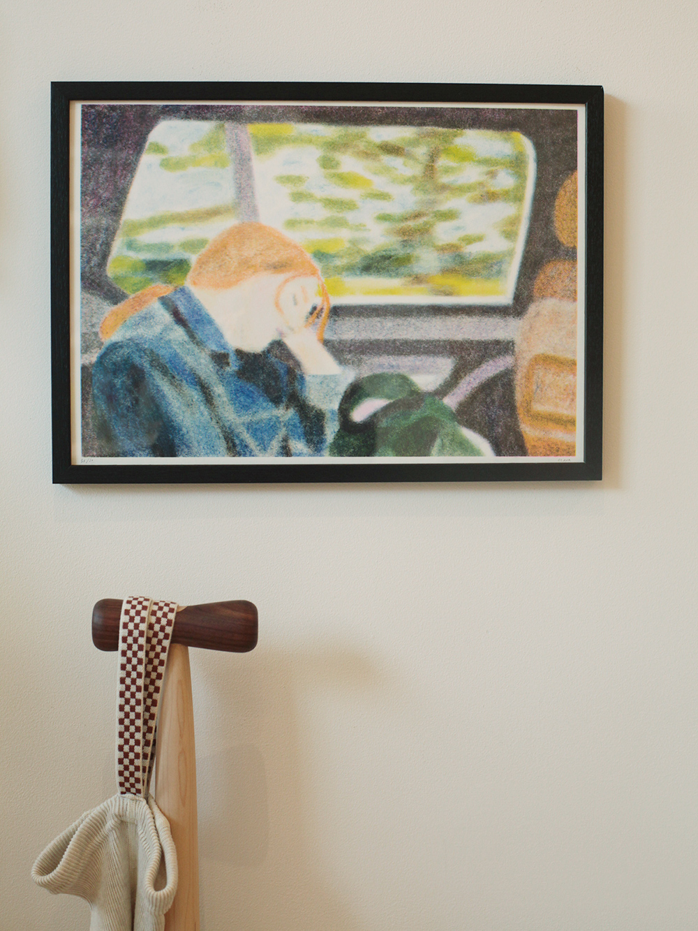 Roadtrip Print In Black Frame