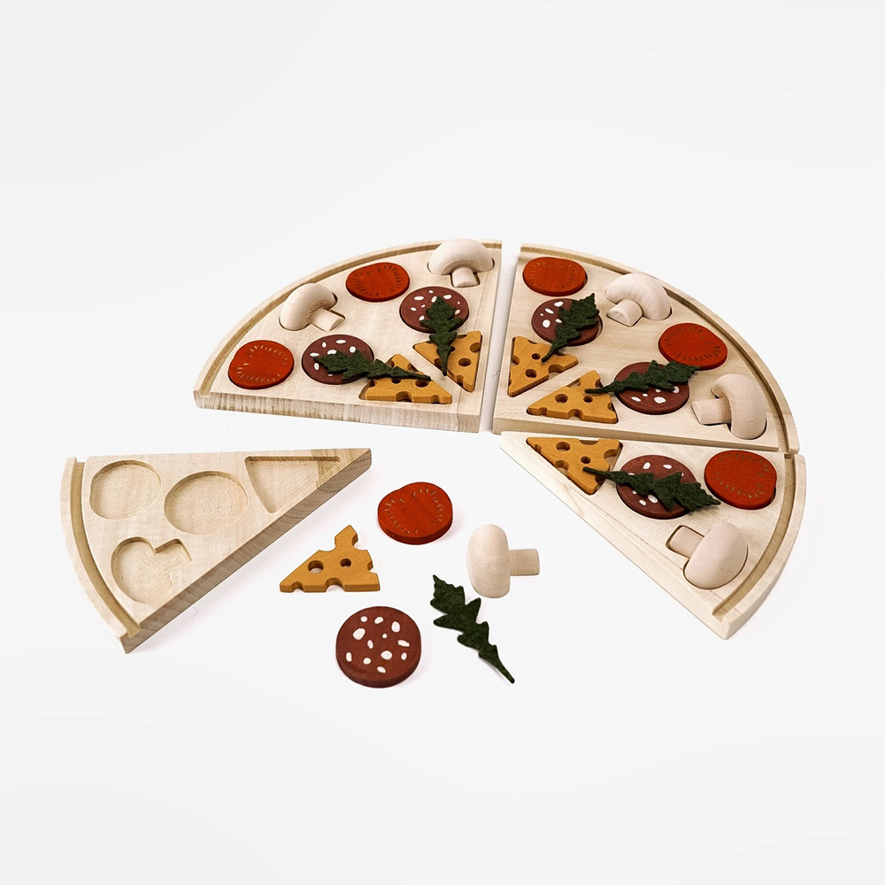 Wooden Pizza Toy