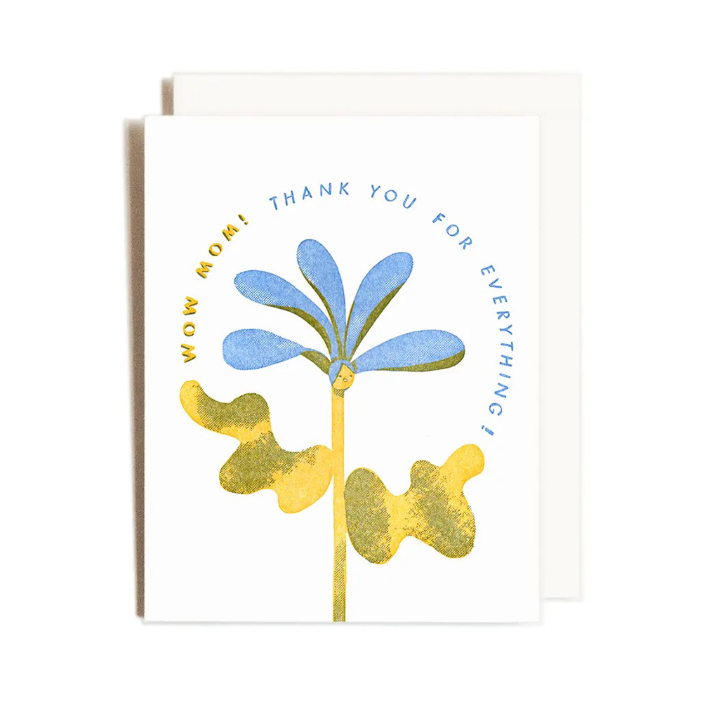 Wow Mom | Mother's Day Letterpress Card