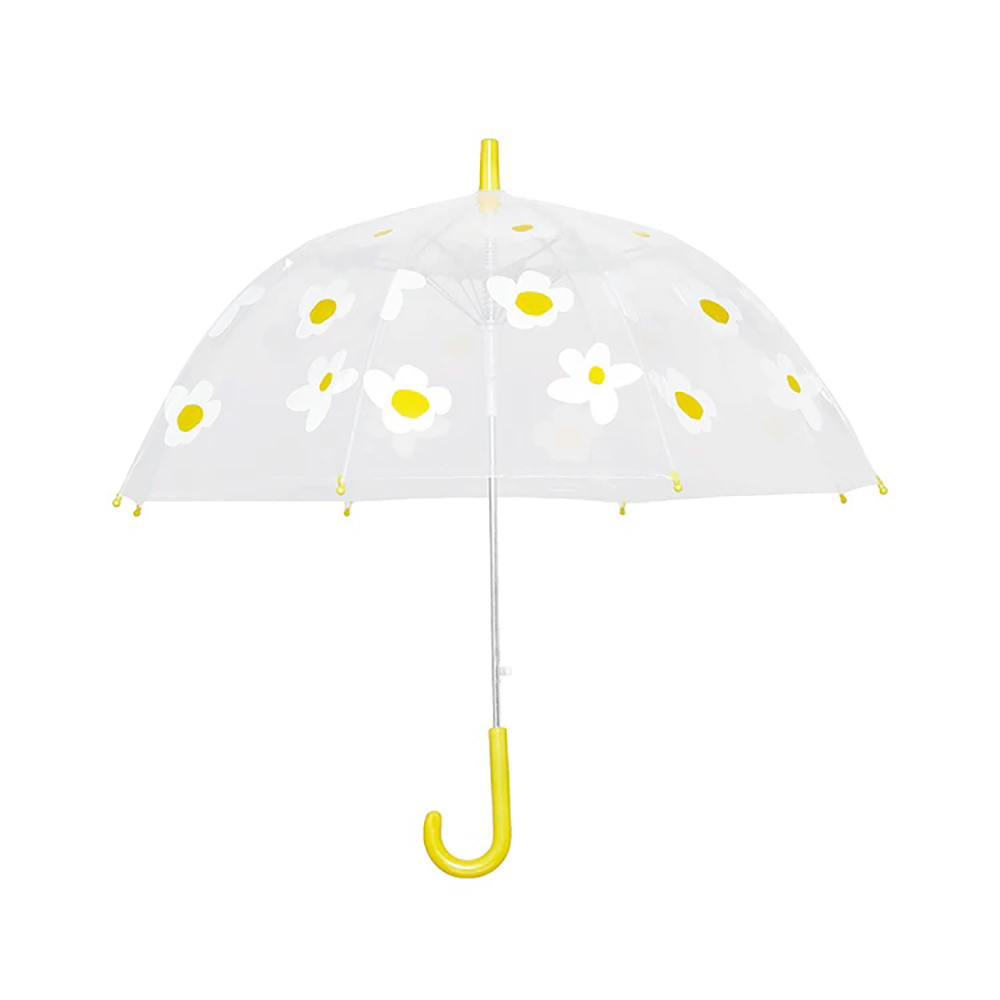 Kid's White Flowers Umbrella