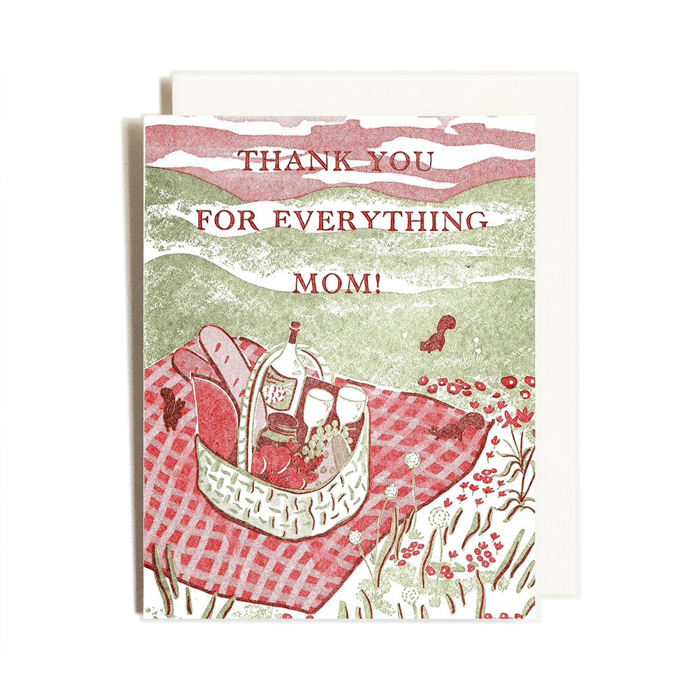 Picnic | Mother's Day Letterpress Card
