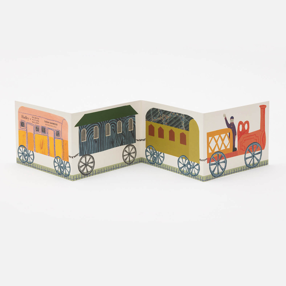 Tirzah's Train Fold Out Card