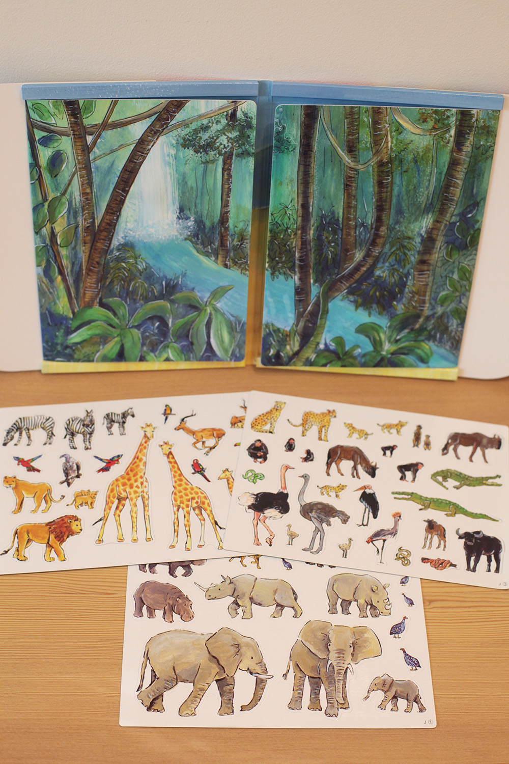 Magnetic Game Jungle Animals