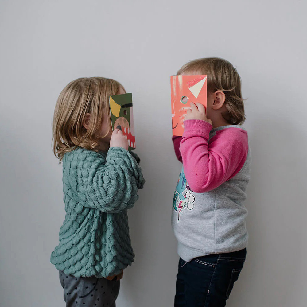 Monster Mask Birthday Card