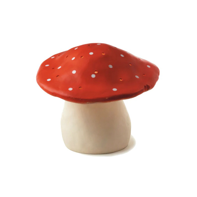 Large Red Mushroom Lamp
