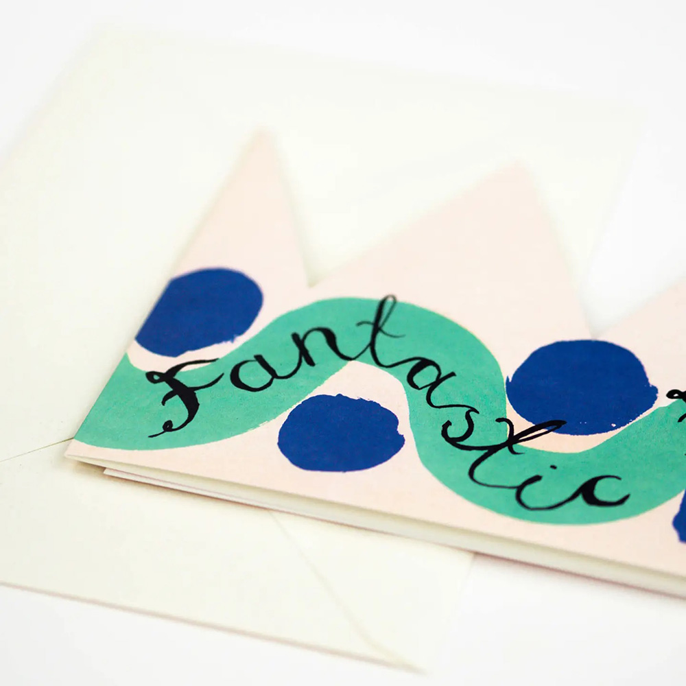 Fantastic Father Party Hat Card