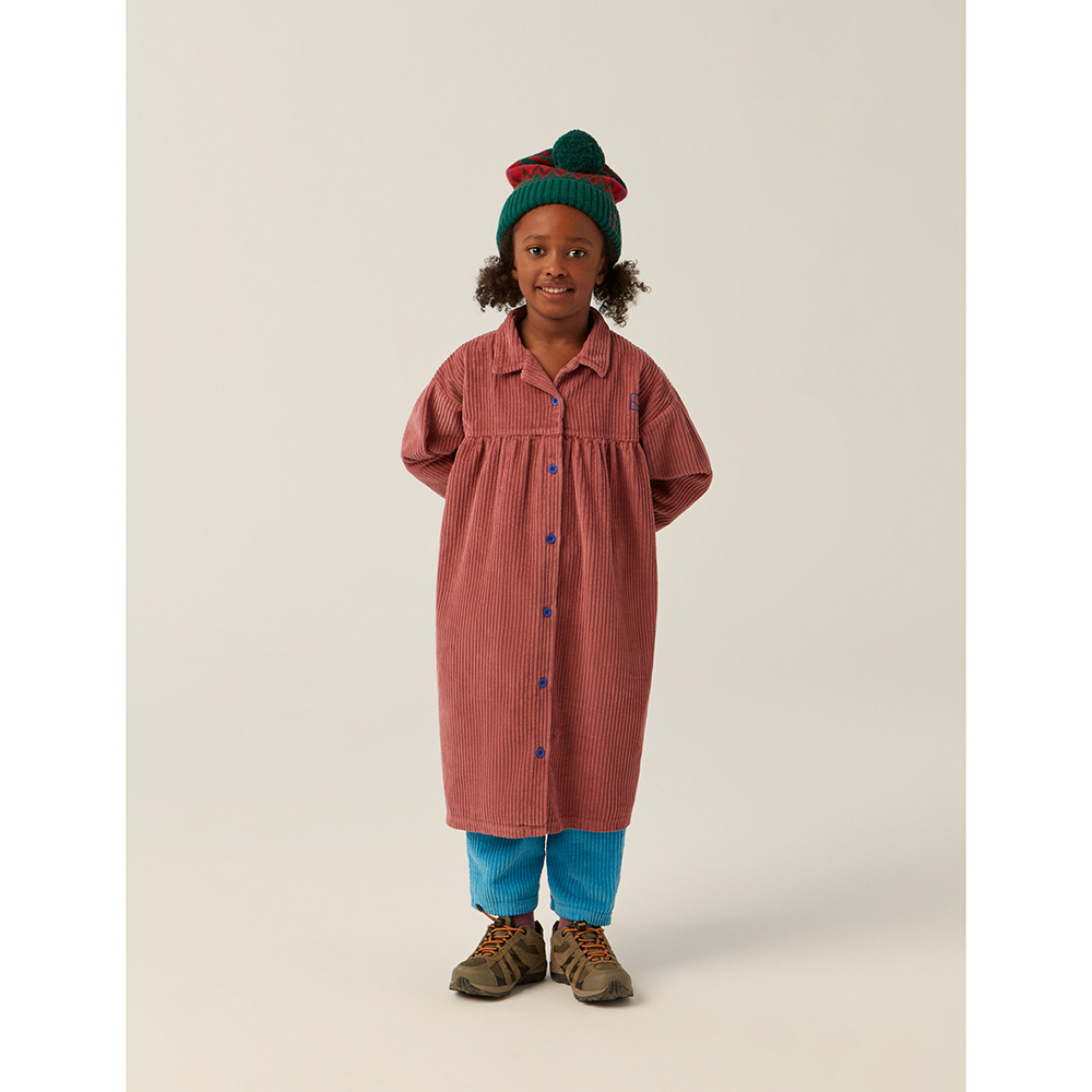 Purple Corduroy Dress
