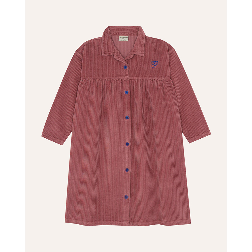 Purple Corduroy Dress