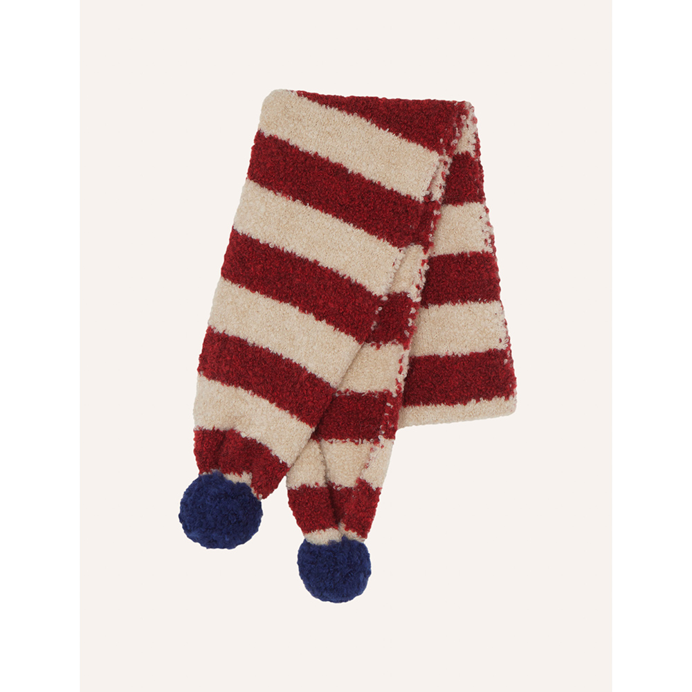Red Stripes Scarf