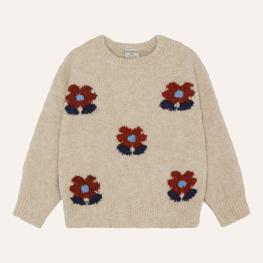 Flowers Ecru Jumper