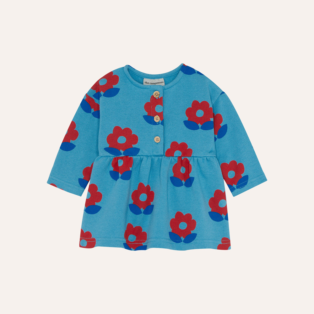 Big Flowers Baby Dress