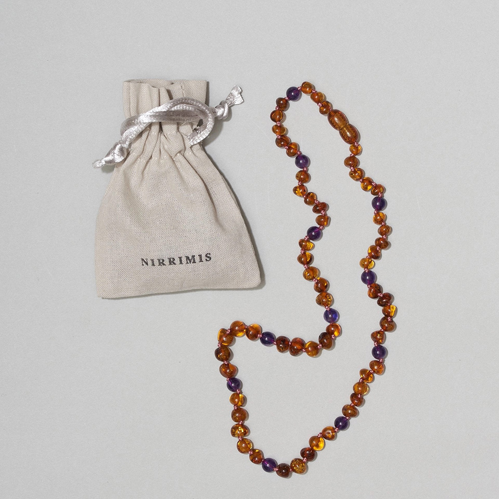 Kid's Necklace - Amethyst