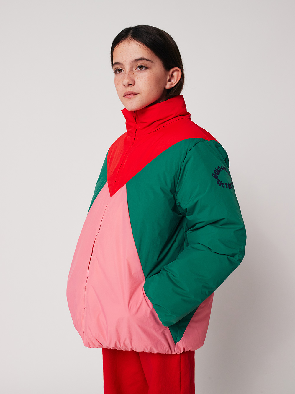 Tic Tac Toe Colour Block Anorak