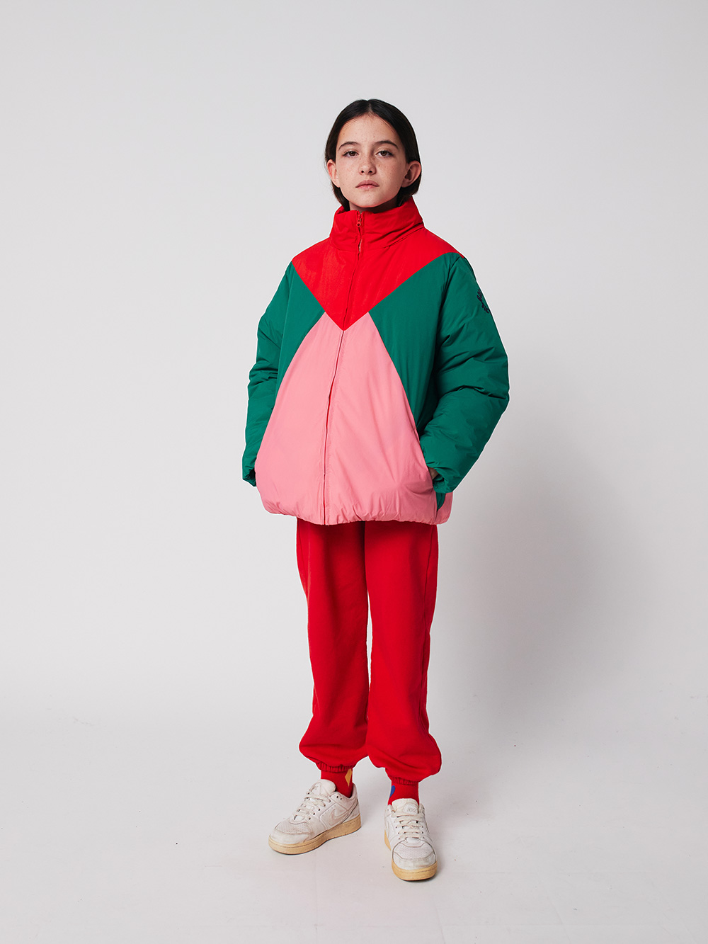 Tic Tac Toe Colour Block Anorak