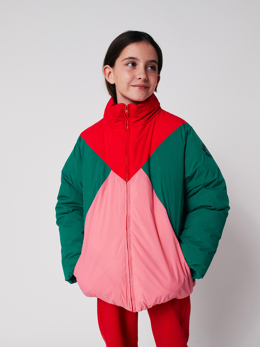 Tic Tac Toe Colour Block Anorak