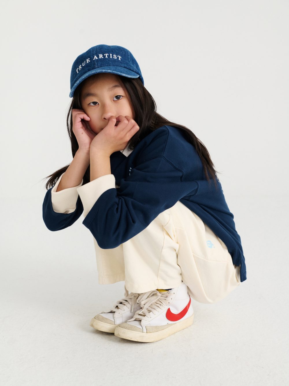 Cap nº01 Washed Denim