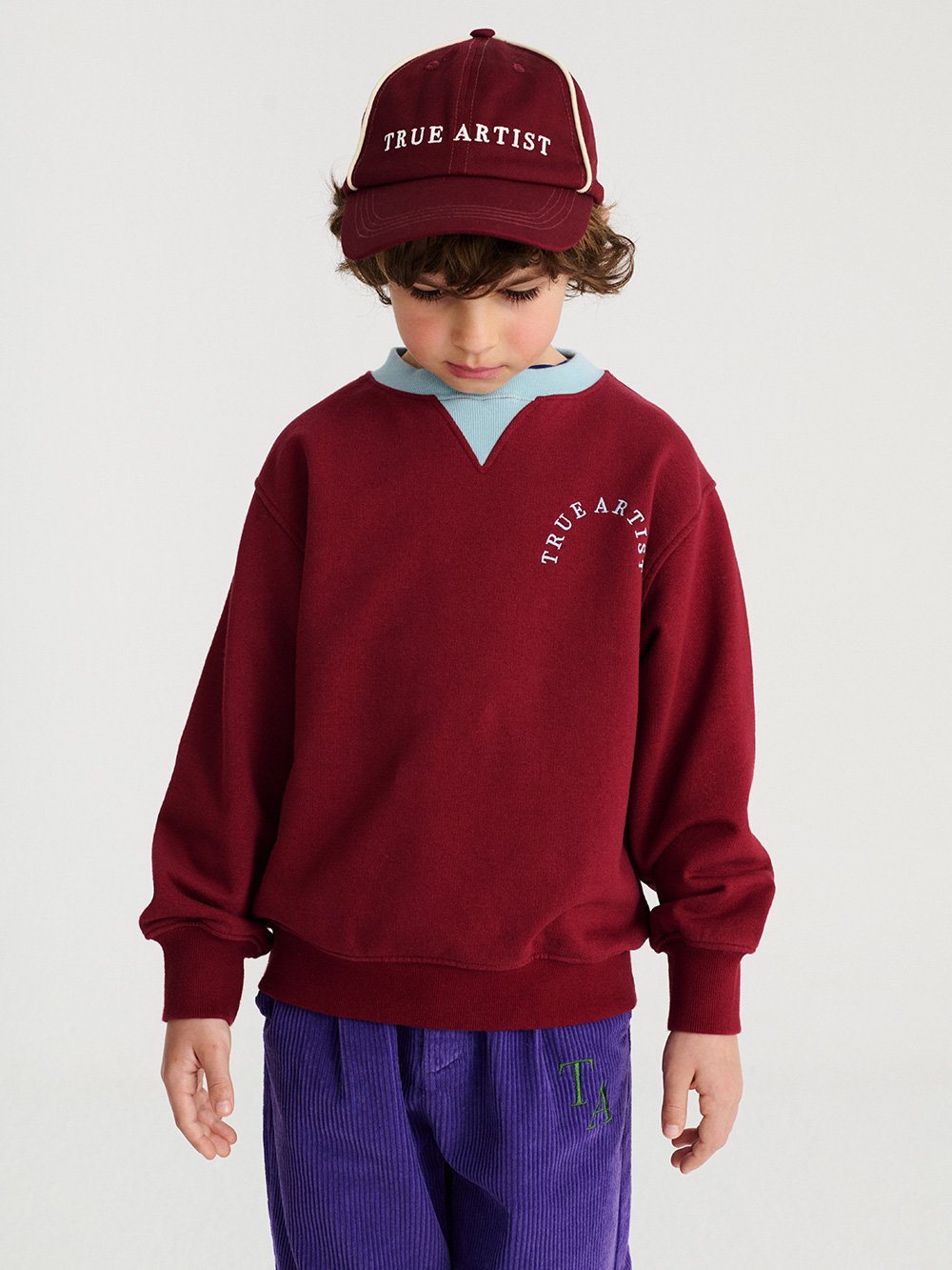 Sweatshirt nº09 Burgundy Red