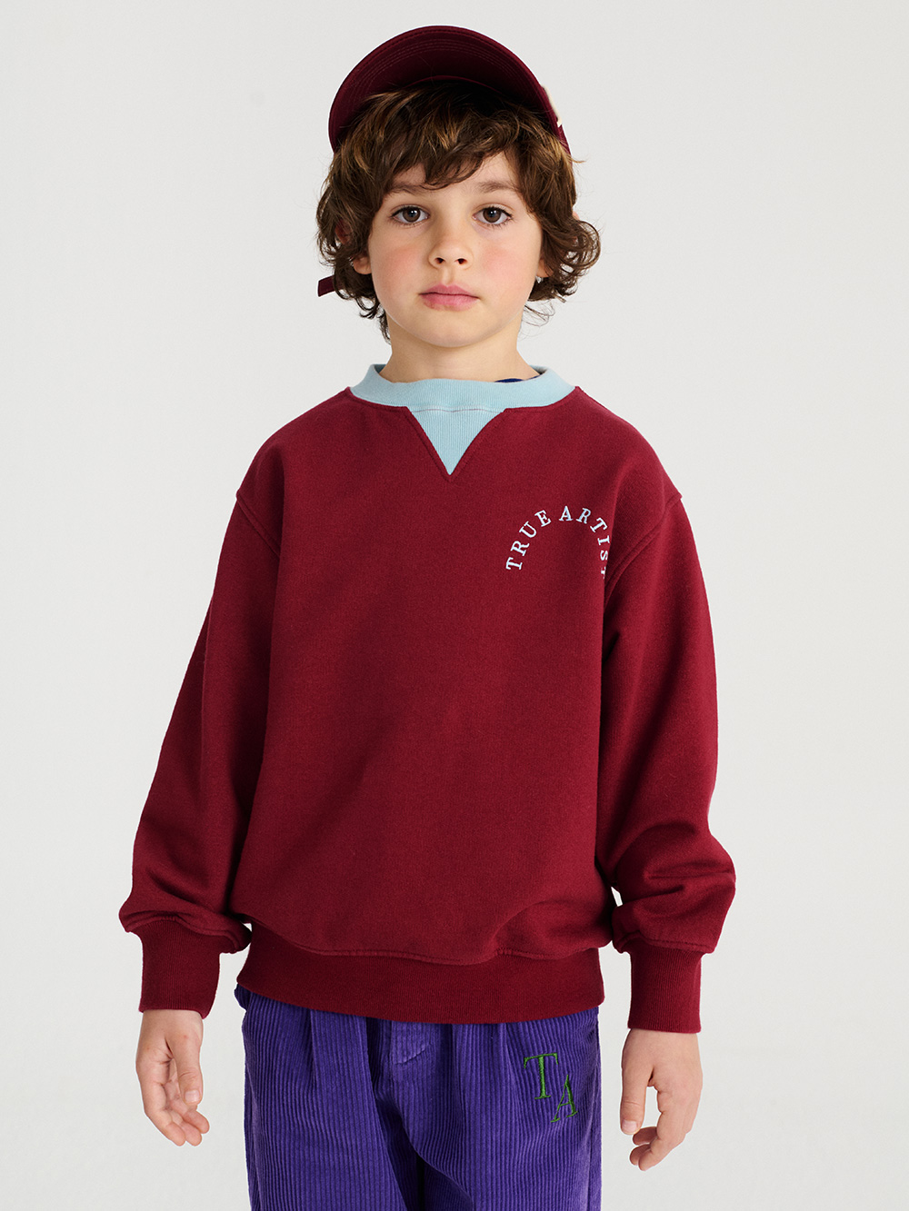 Sweatshirt nº09 Burgundy Red