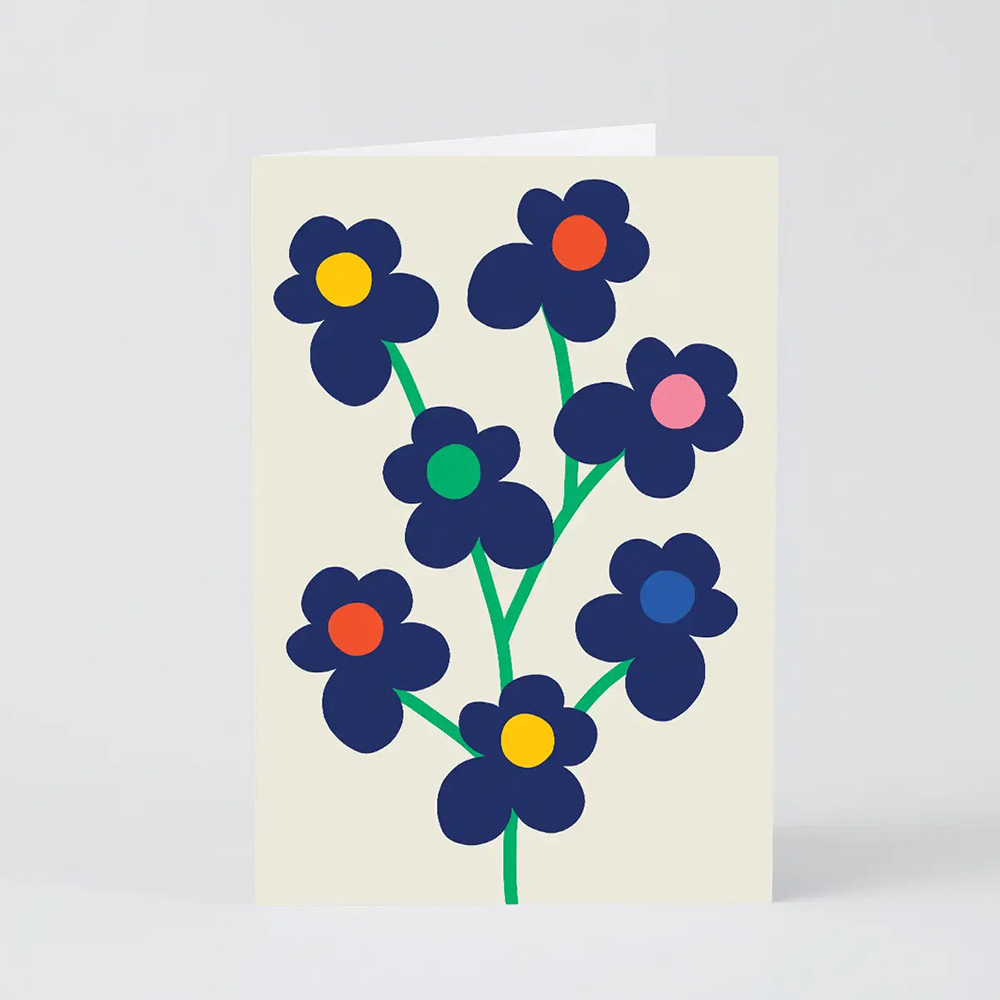 Flower Bouquet Art Card