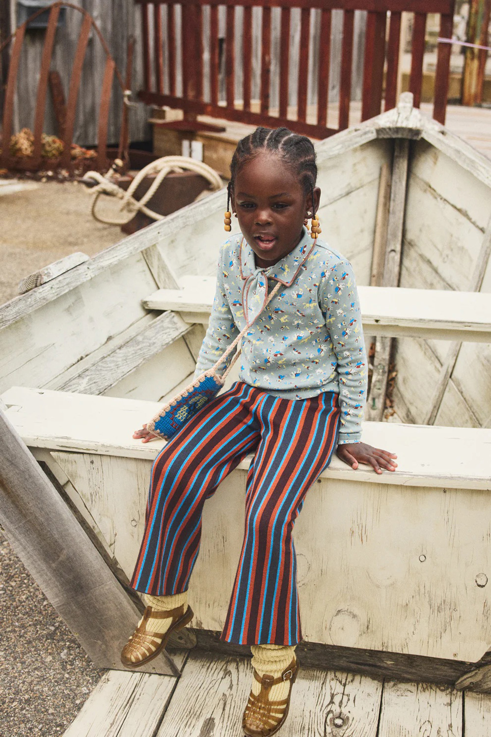 Kingston Pant - Galaxy Kingston Stripe Jacquard