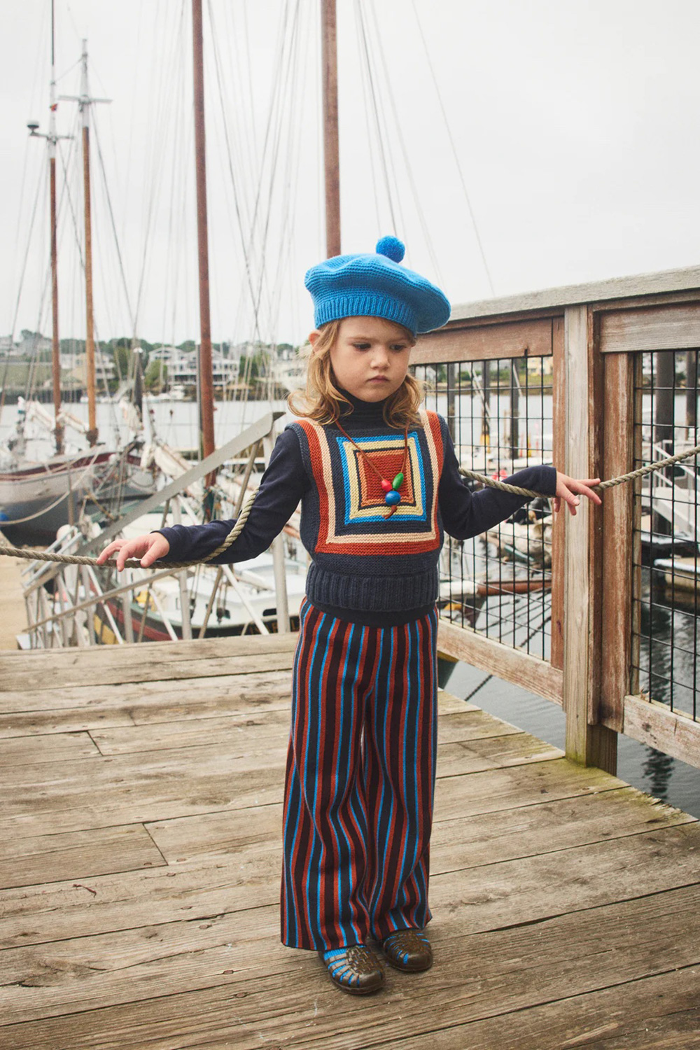 Kingston Pant - Galaxy Kingston Stripe Jacquard