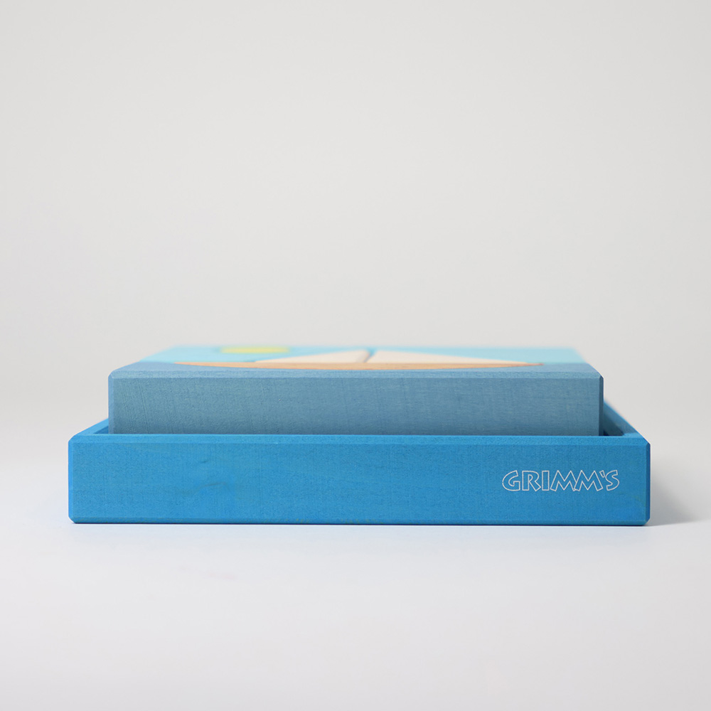 Building Set Blue Boat