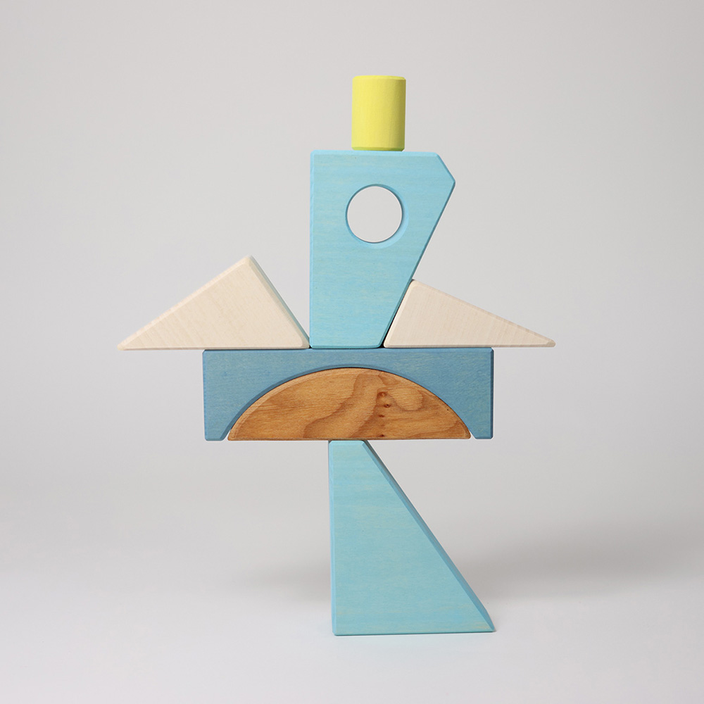 Building Set Blue Boat