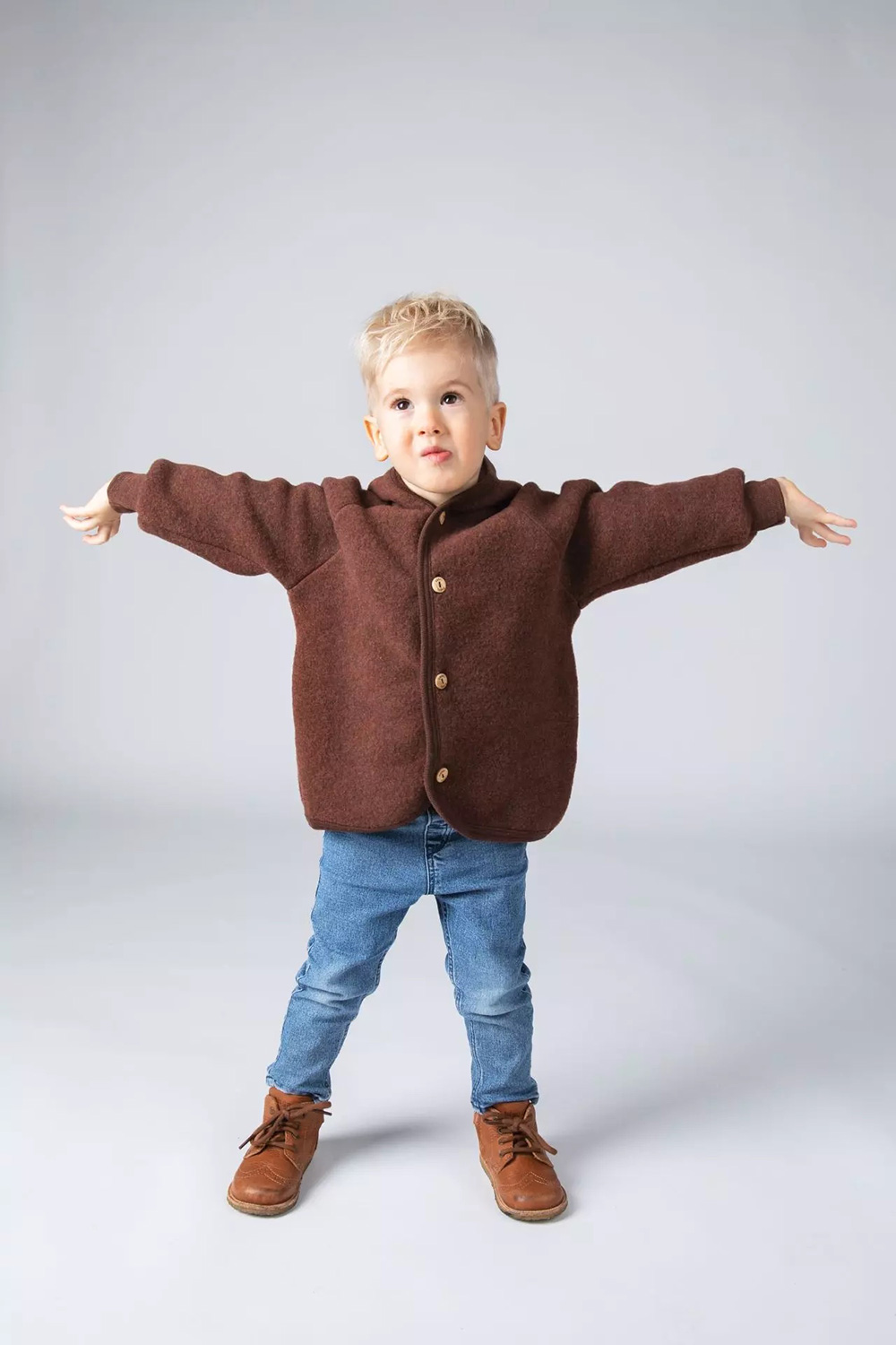 Hooded Jacket - Cinnamon Malange