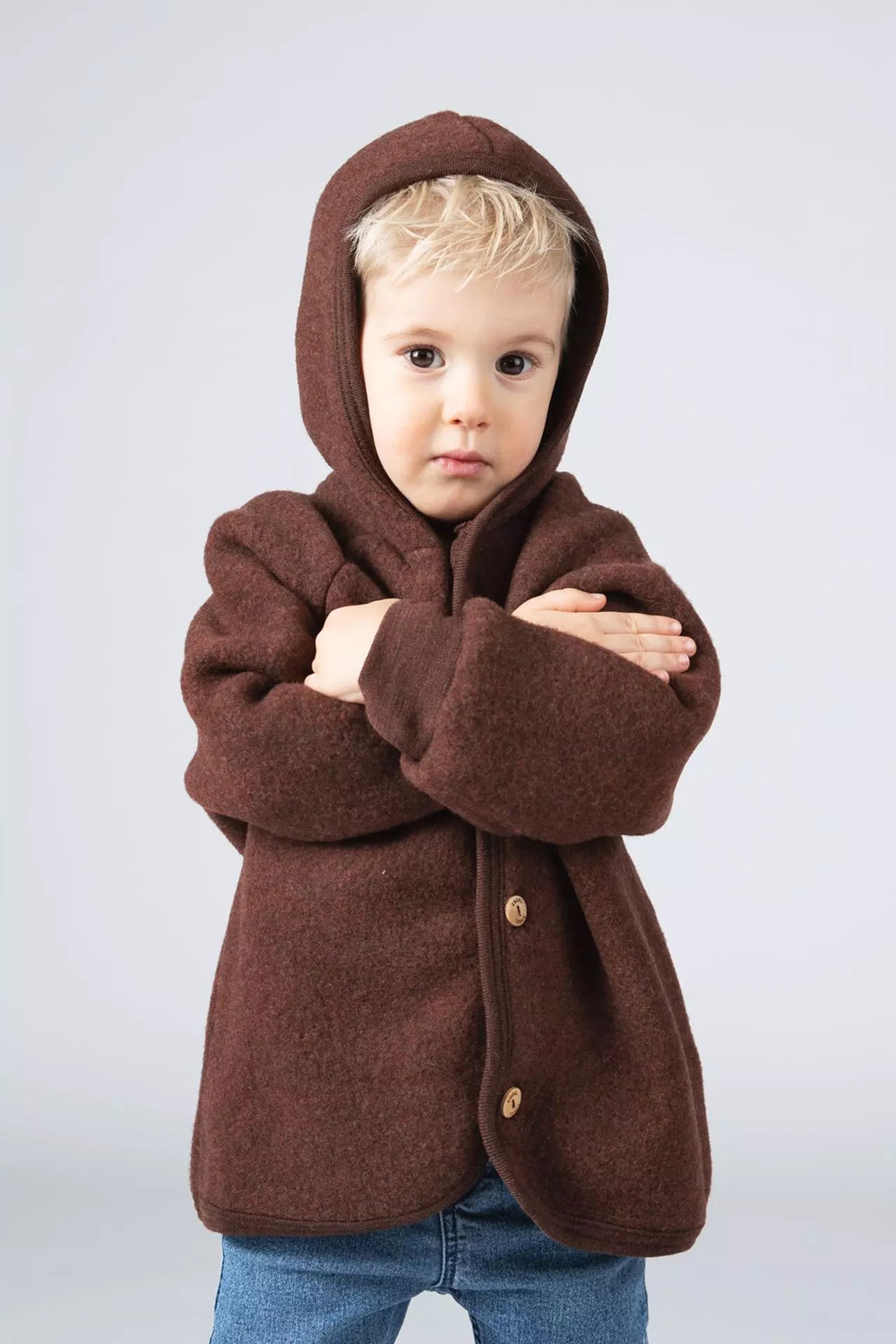 Hooded Jacket - Cinnamon Malange