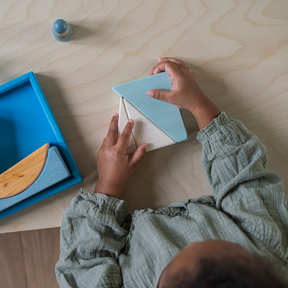 Building Set Blue Boat
