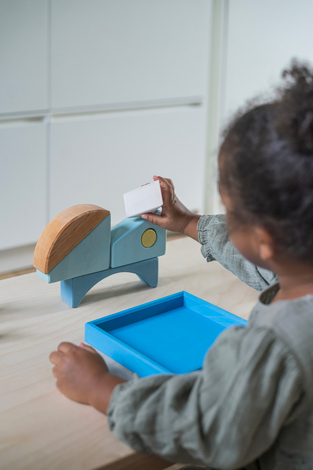 Building Set Blue Boat