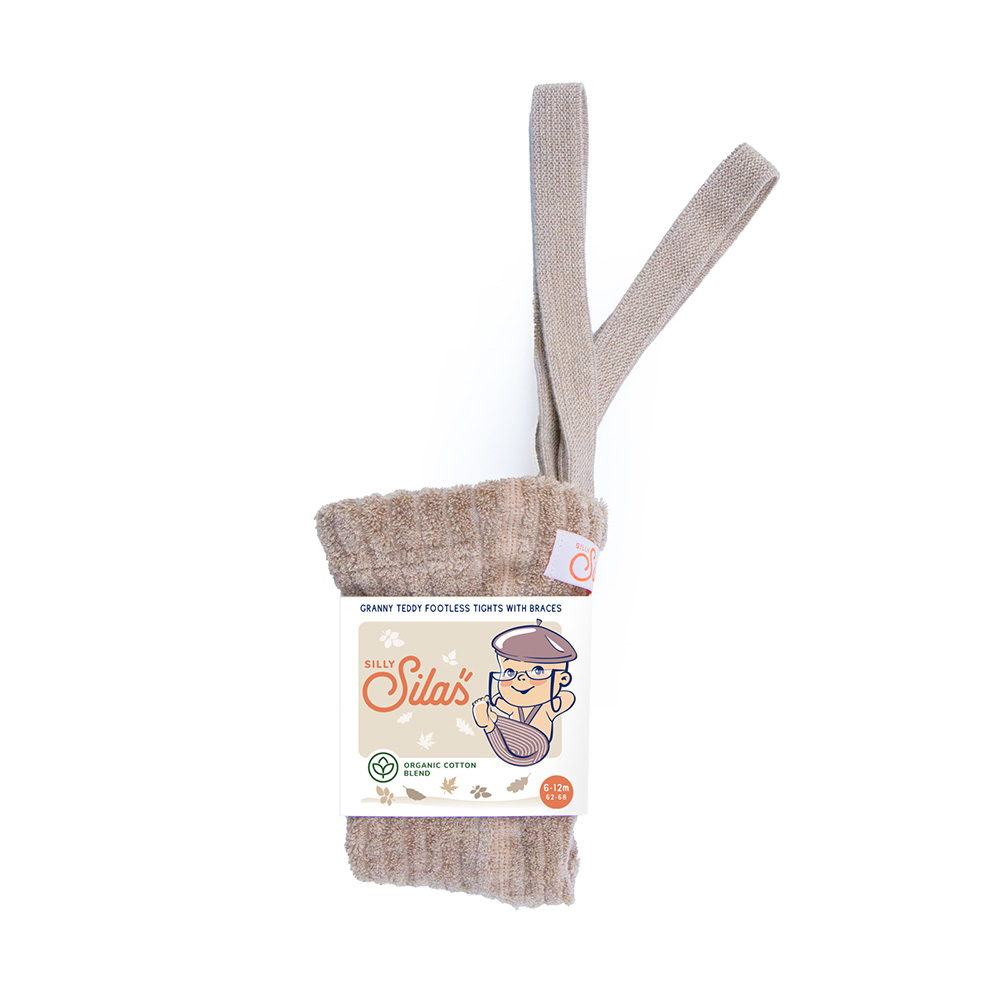 Granny Teddy Peanut Blend Footless Tights