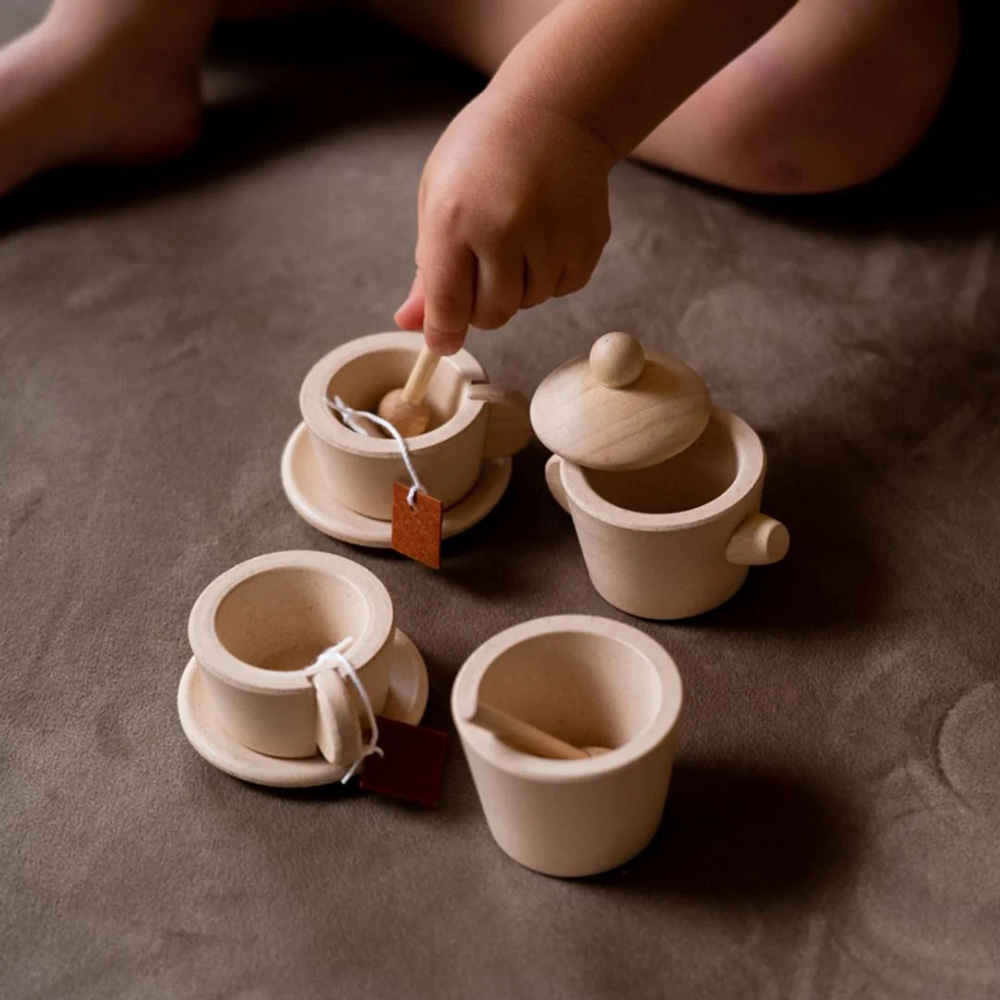 Plan Toys Wooden Tea Set