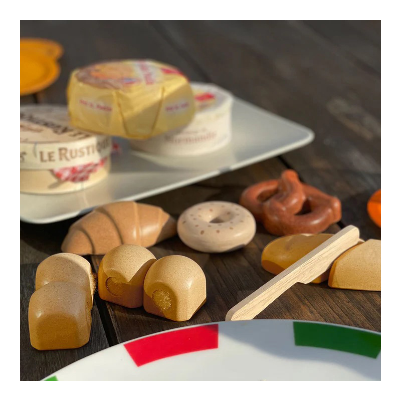 Wooden Bread Set
