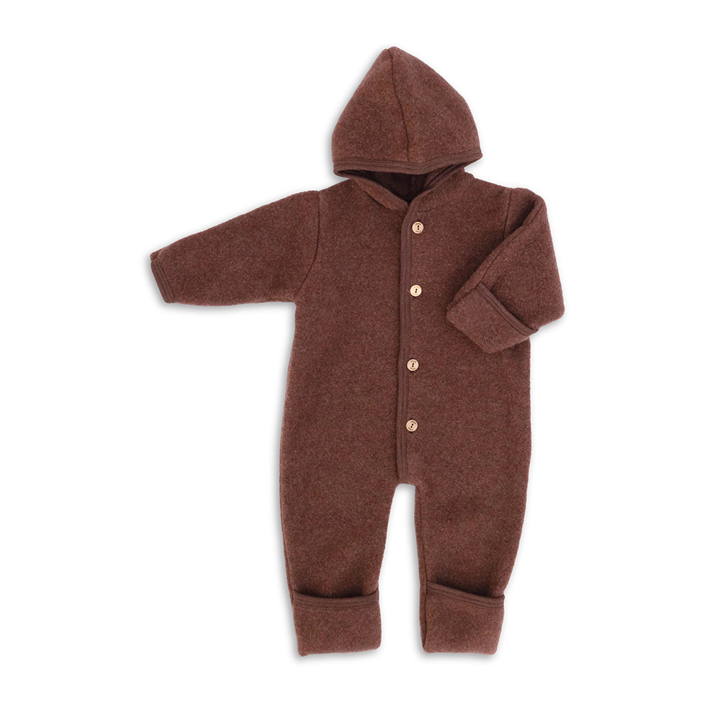 Hooded Overall - Cinnamon Mélange
