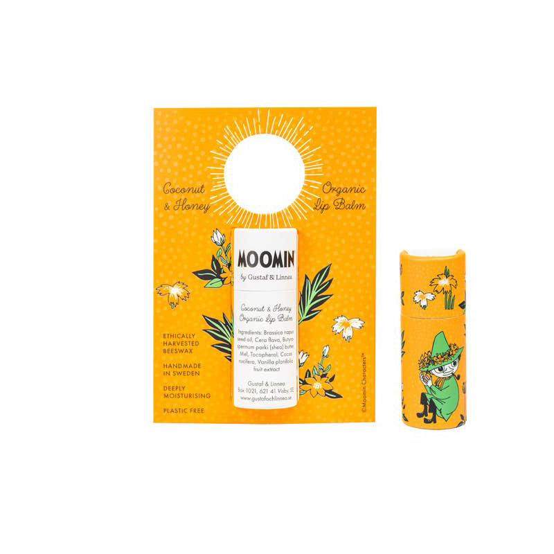 Moomin By G&L - Lip Balm of Beeswax with Coconut & Honey