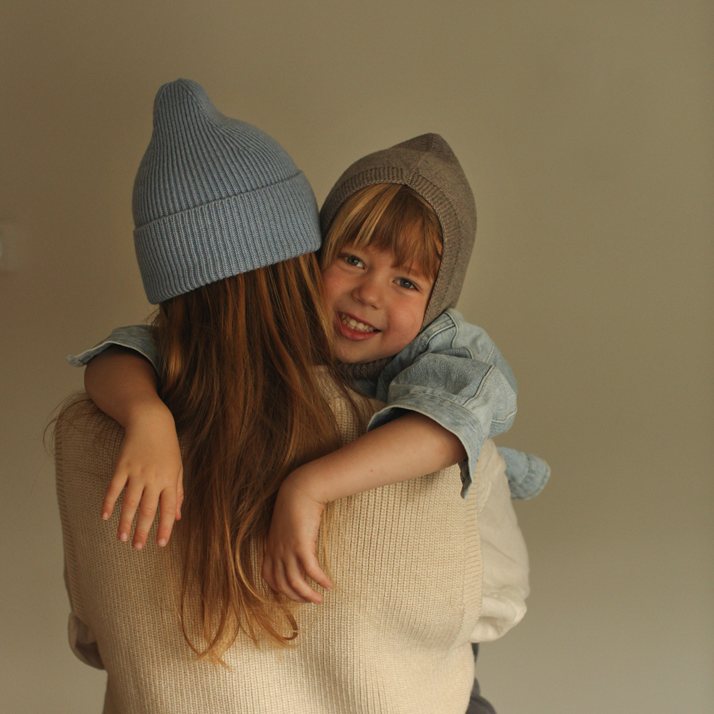 Adult Beanie Light Blue