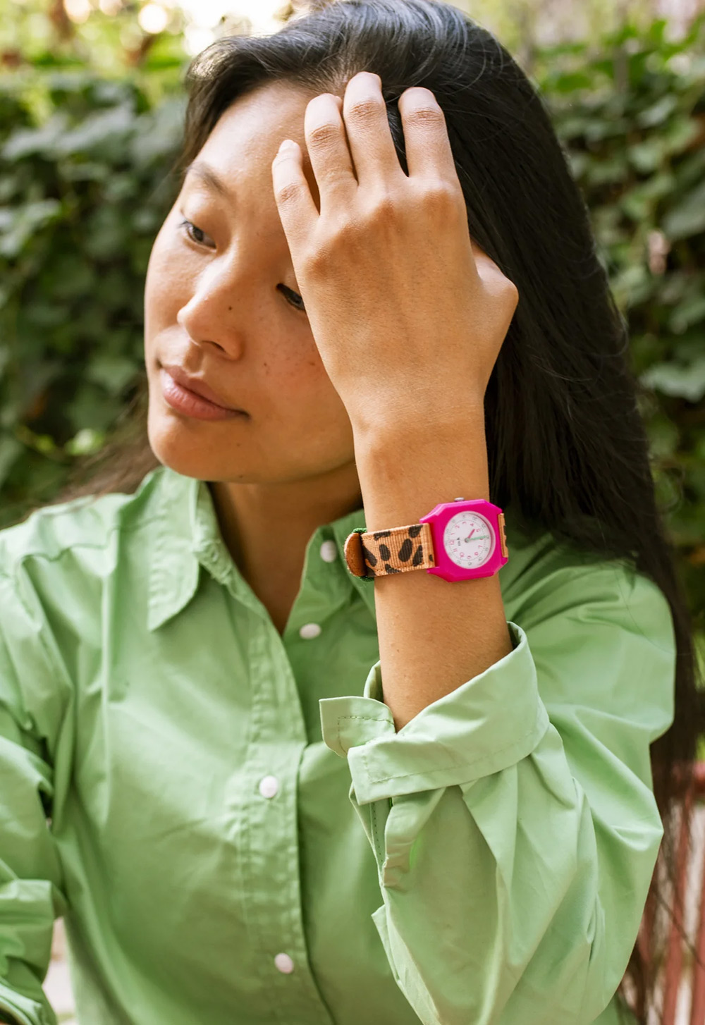 Leopard Watch - Taxi Brousse x Mini Kyomo (Kids & Women)