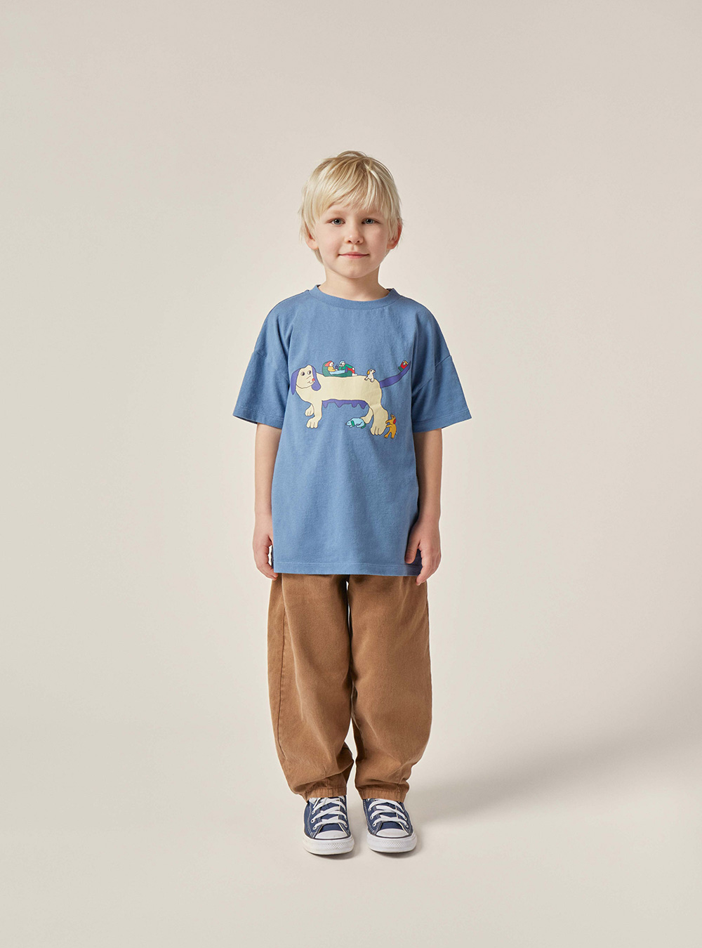 Playful Dogs Kids Tshirt