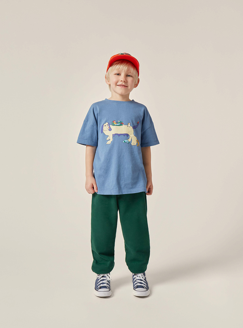 Playful Dogs Kids Tshirt