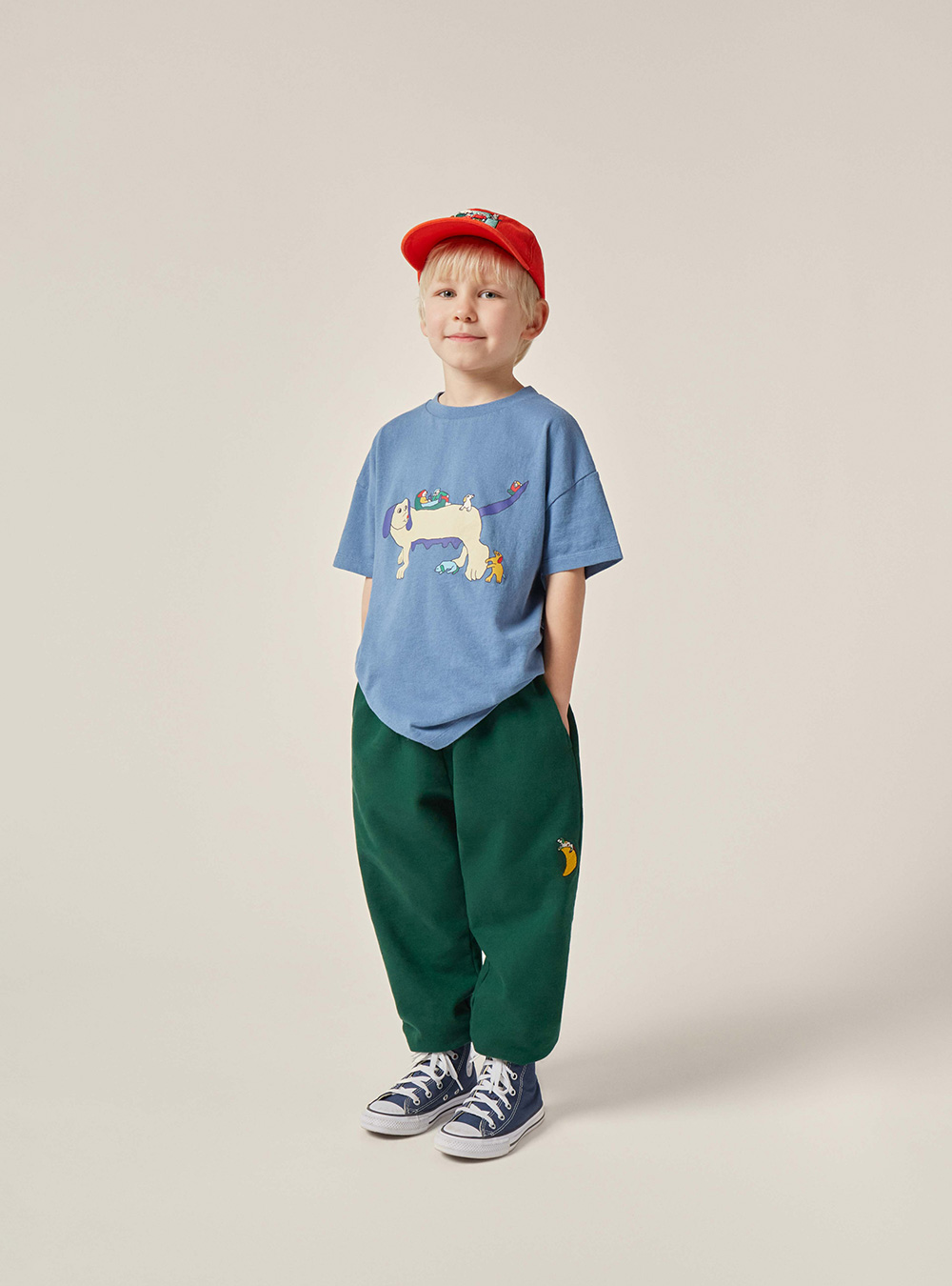 Playful Dogs Kids Tshirt