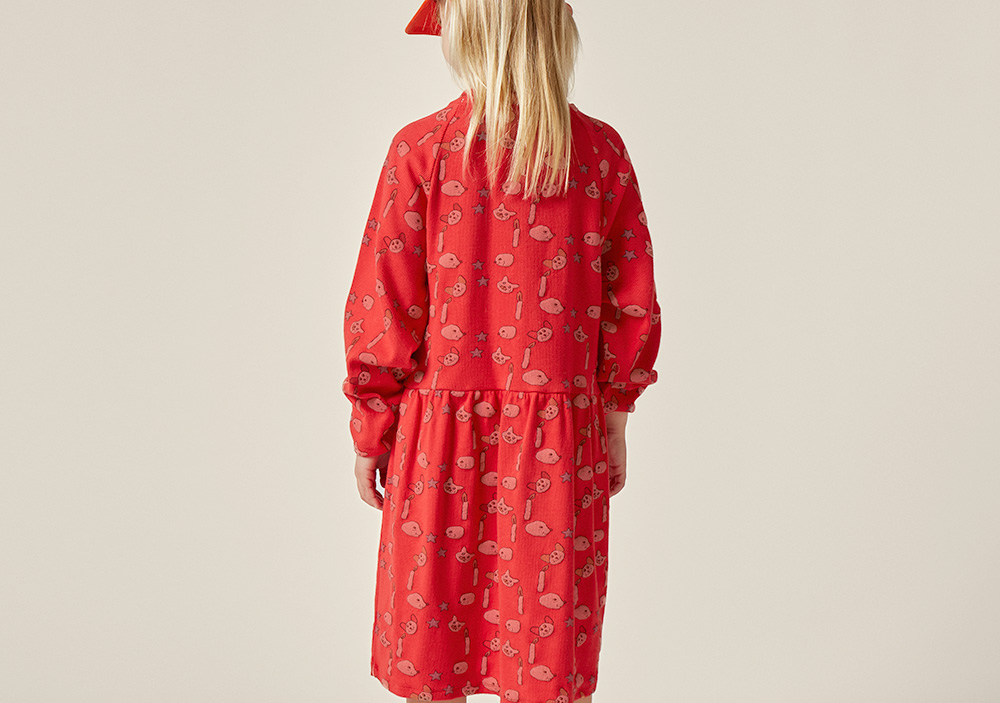 Faces and Candles Kids Dress