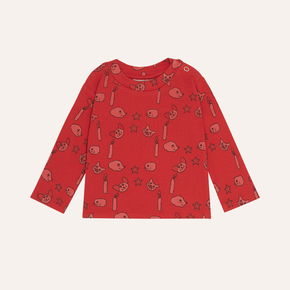 Faces and Candles Baby Tshirt