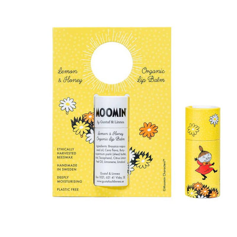 Moomin By G&L - Lip Balm of Beeswax with Lemon & Honey