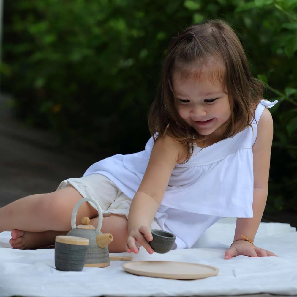 Plan Toys Wooden Tea Set