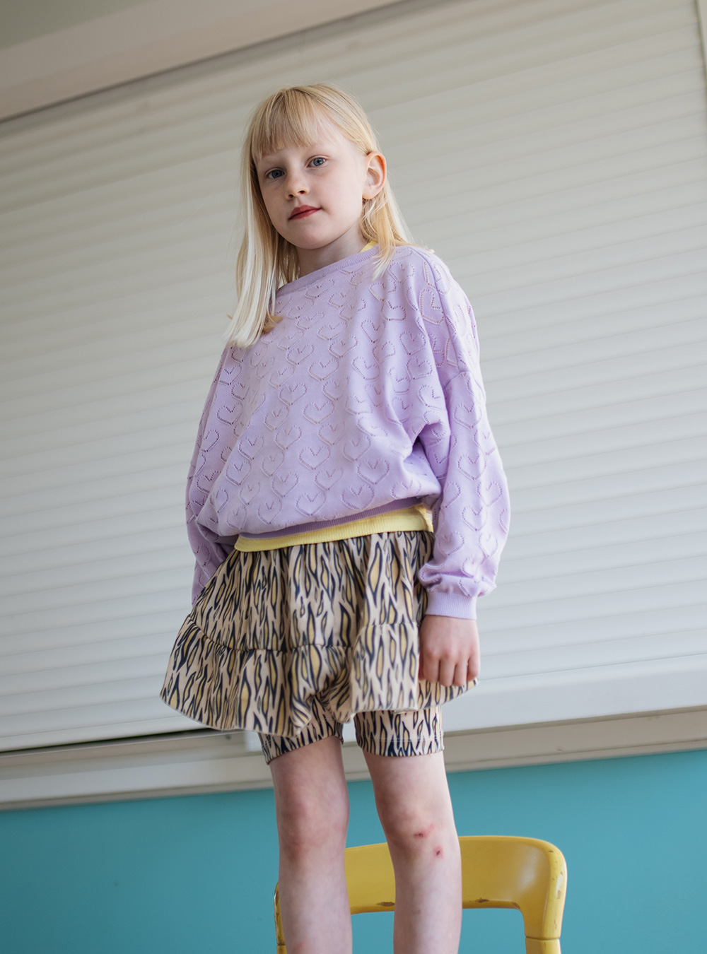 Skirt Short - Tiger Flame