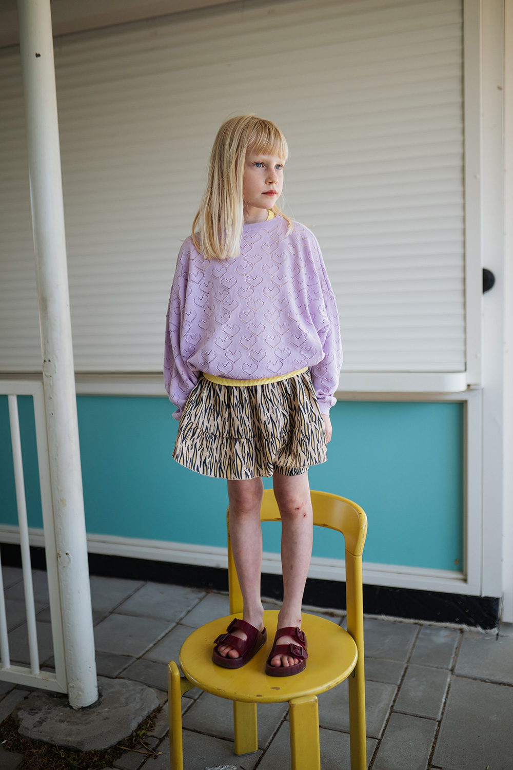 Skirt Short - Tiger Flame