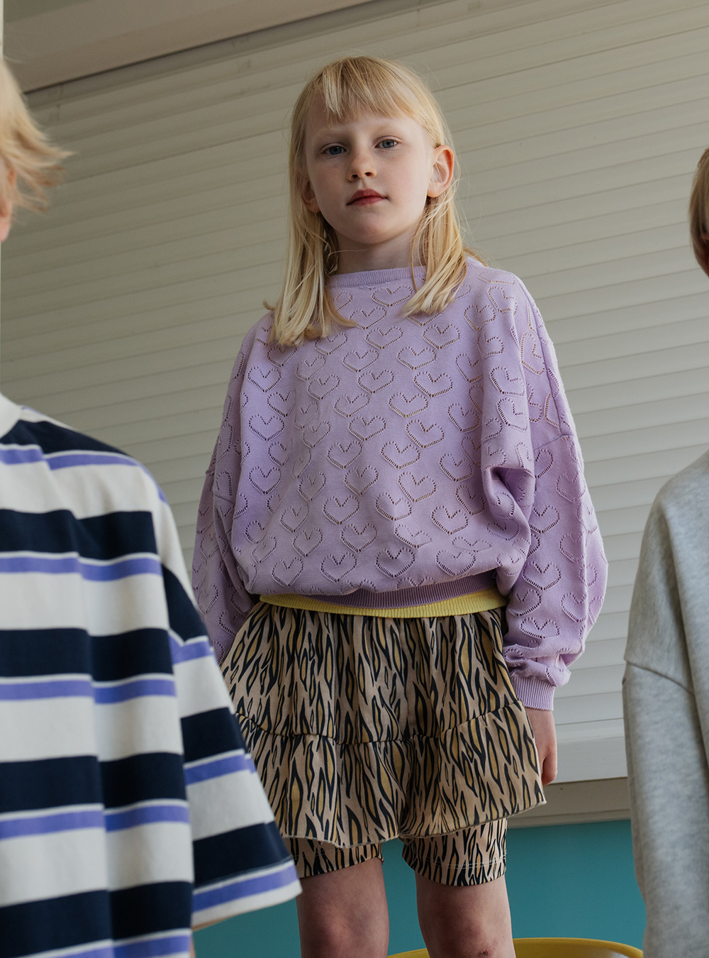 Skirt Short - Tiger Flame