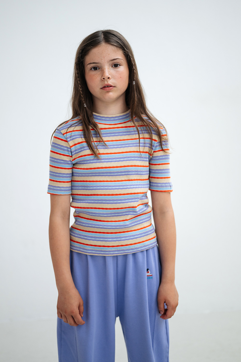 Slim Tee - Multi Stripe