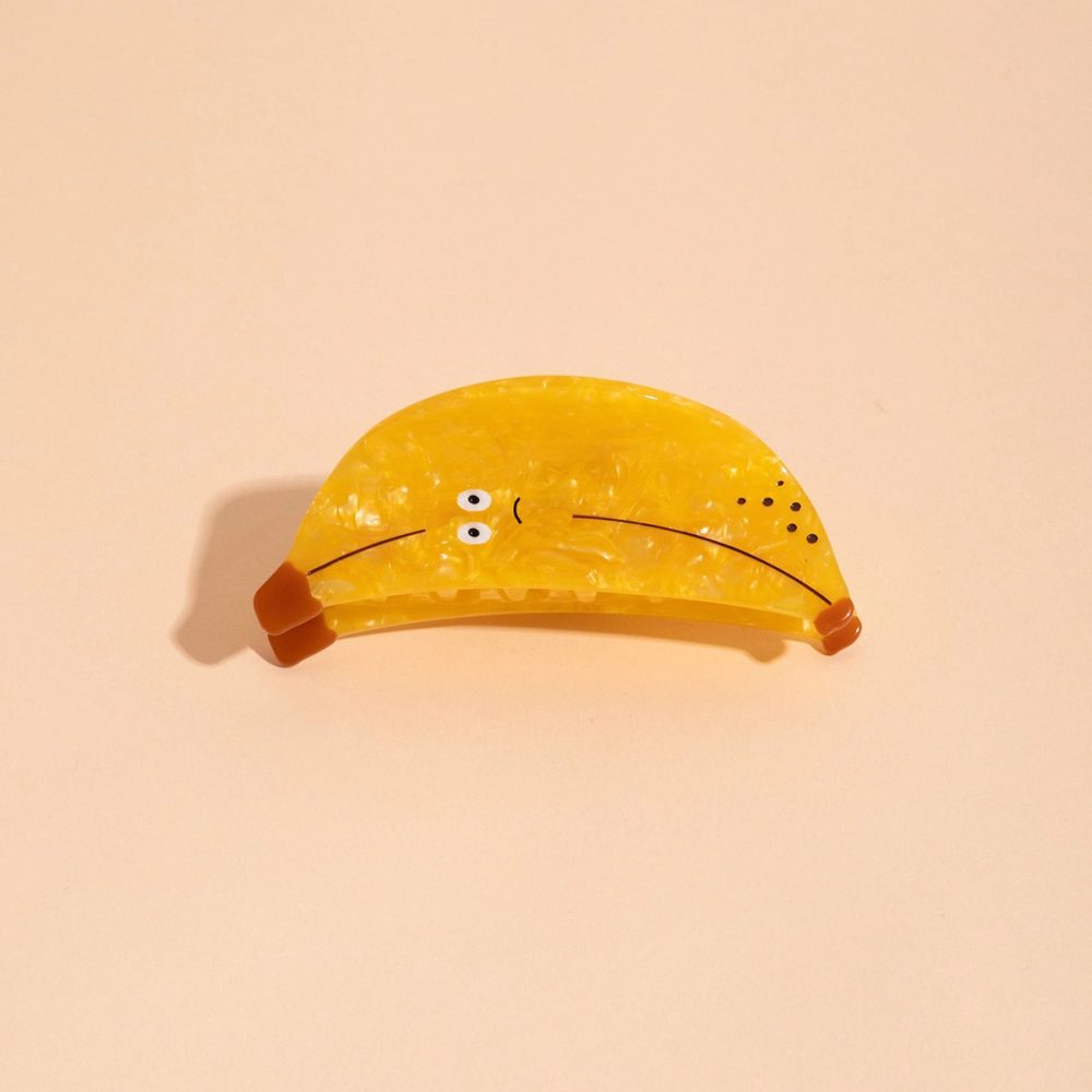 Sad Banana Hair Claw